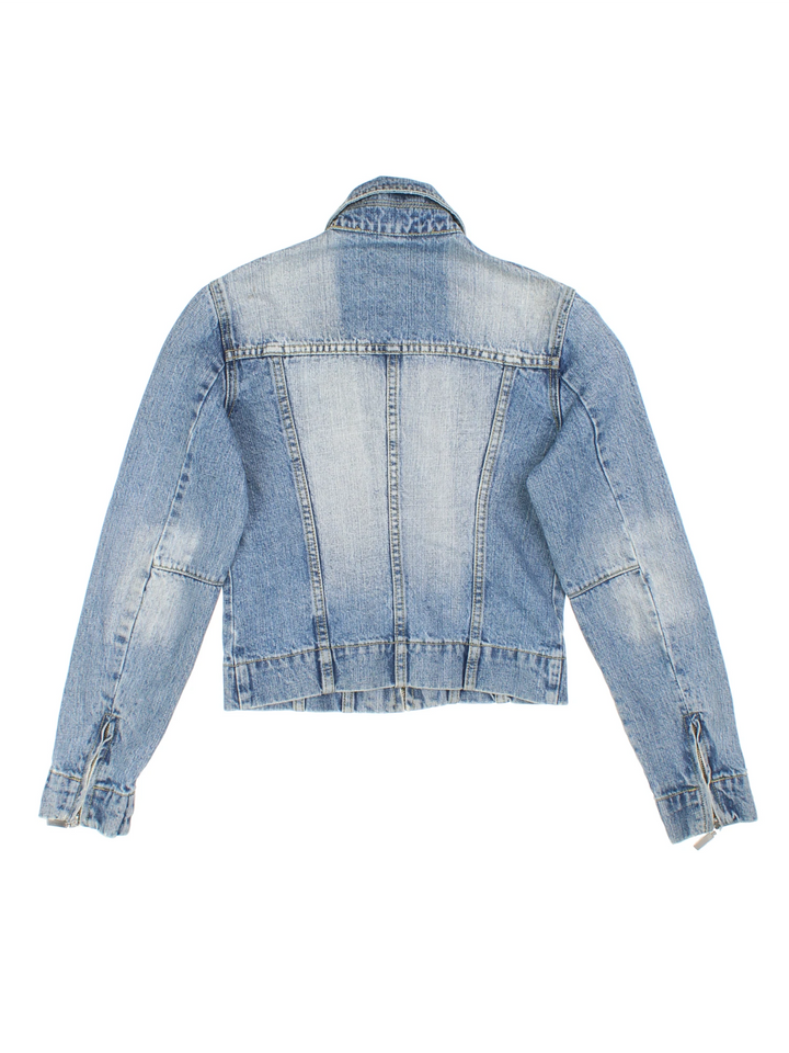 Y2K Denim Jacket (Size XXS)