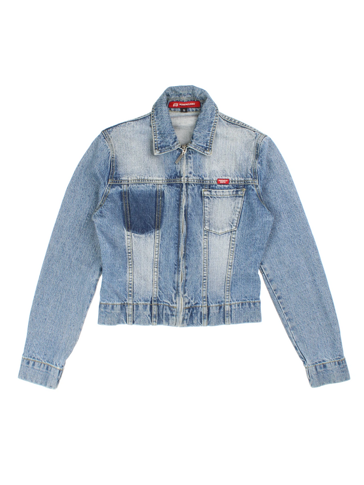 Y2K Denim Jacket (Size XXS)