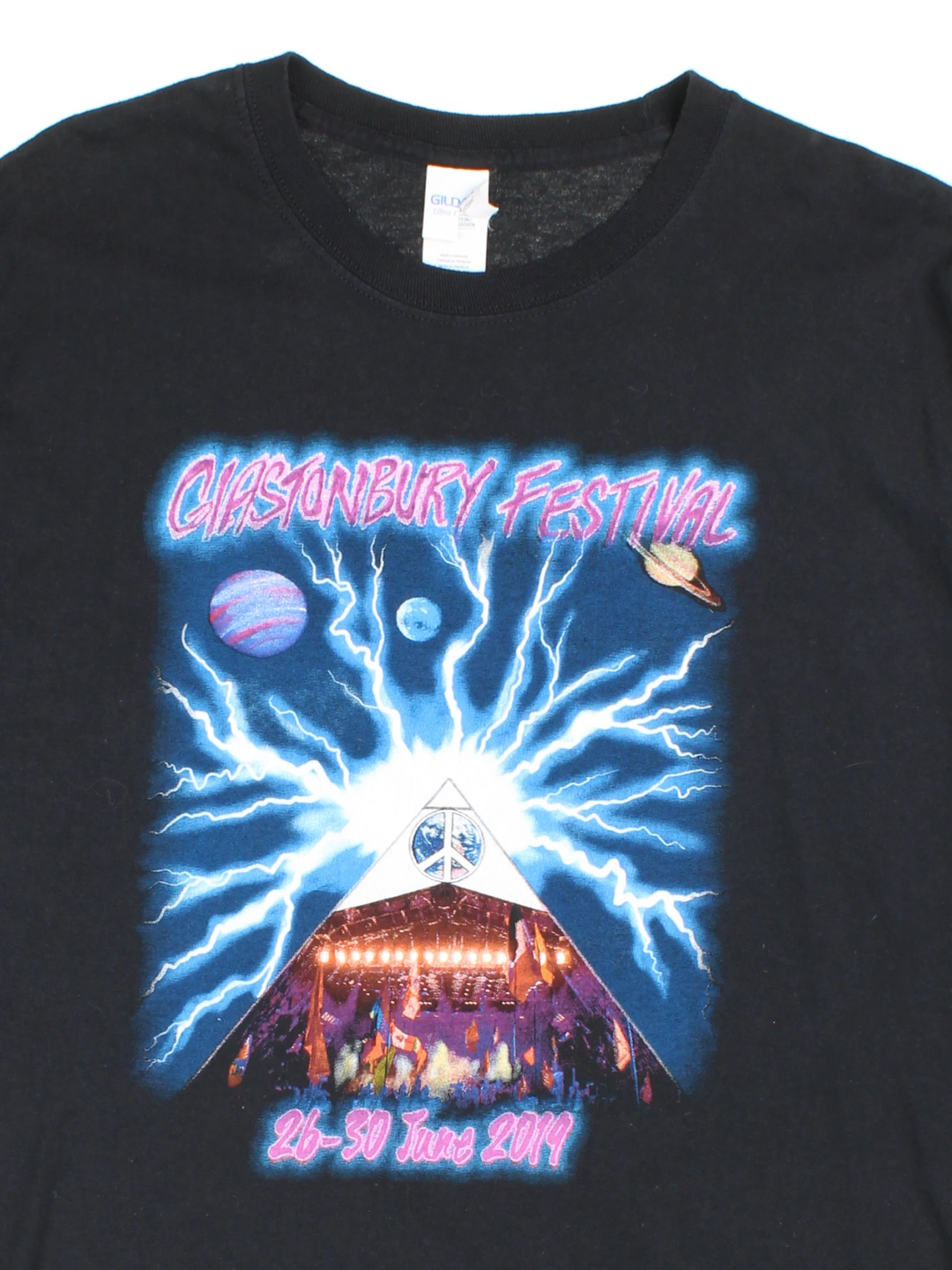 2019 Glastonbury Crew Graphic Long Sleeve T-Shirt (Size L)