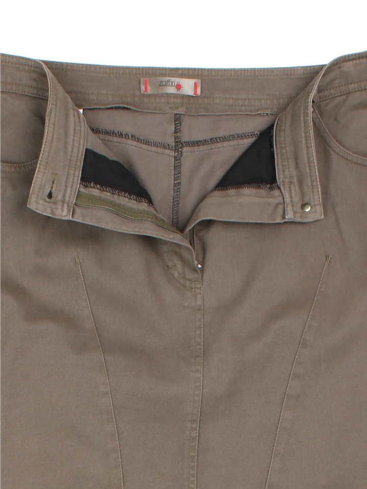 Y2K Panelled Midi Skirt (Size XXL)