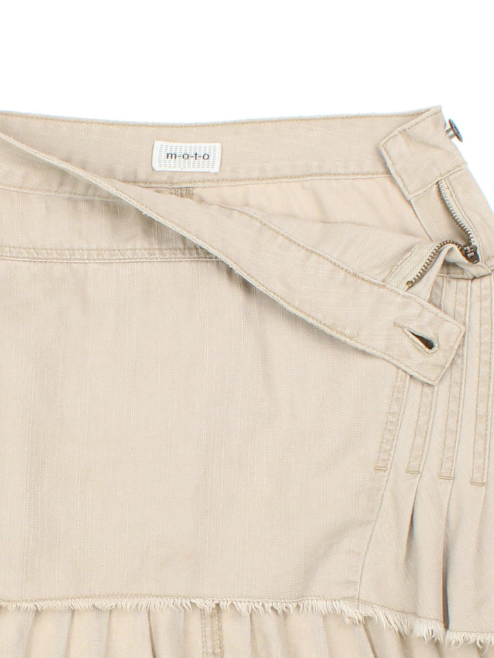 Y2K Pleated Mini Skirt (Size XL)