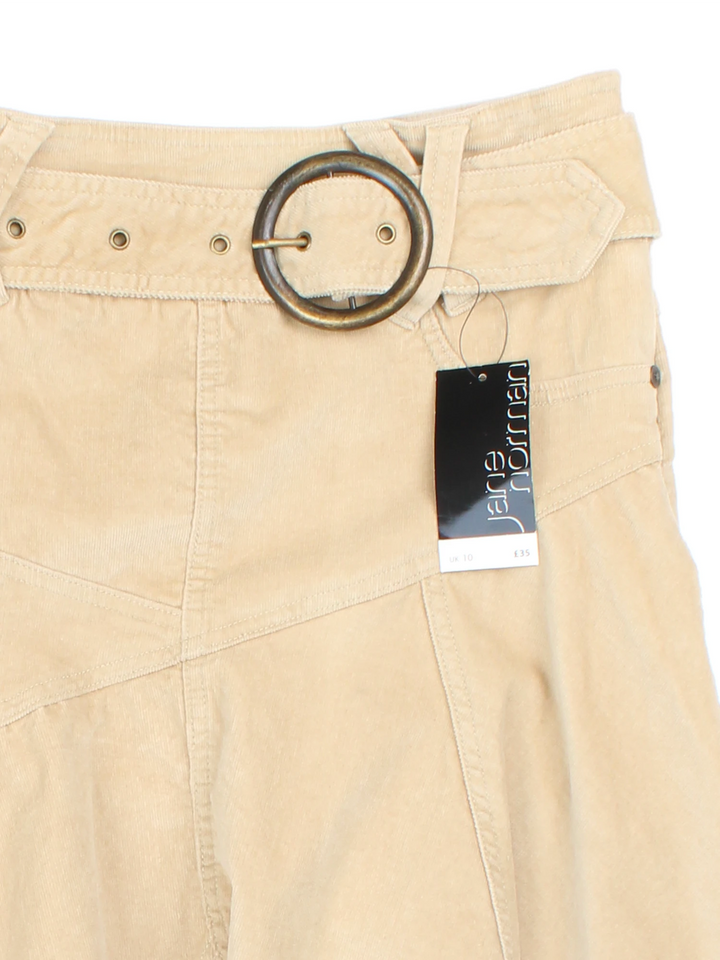 Y2K Jane Norman Cord Midi Skirt (Size L)