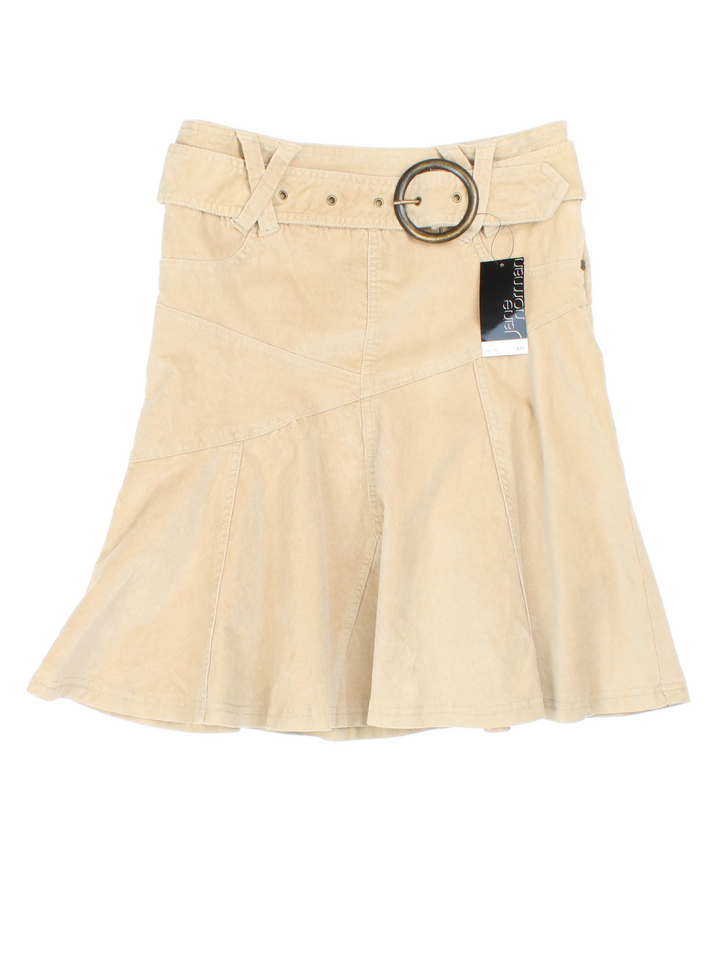 Y2K Jane Norman Cord Midi Skirt (Size L)