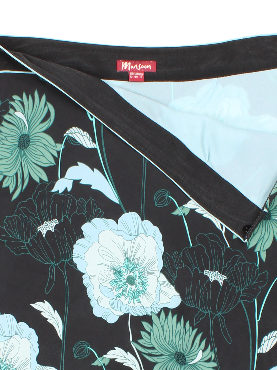 Y2K Floral Midi Skirt (Size XL)