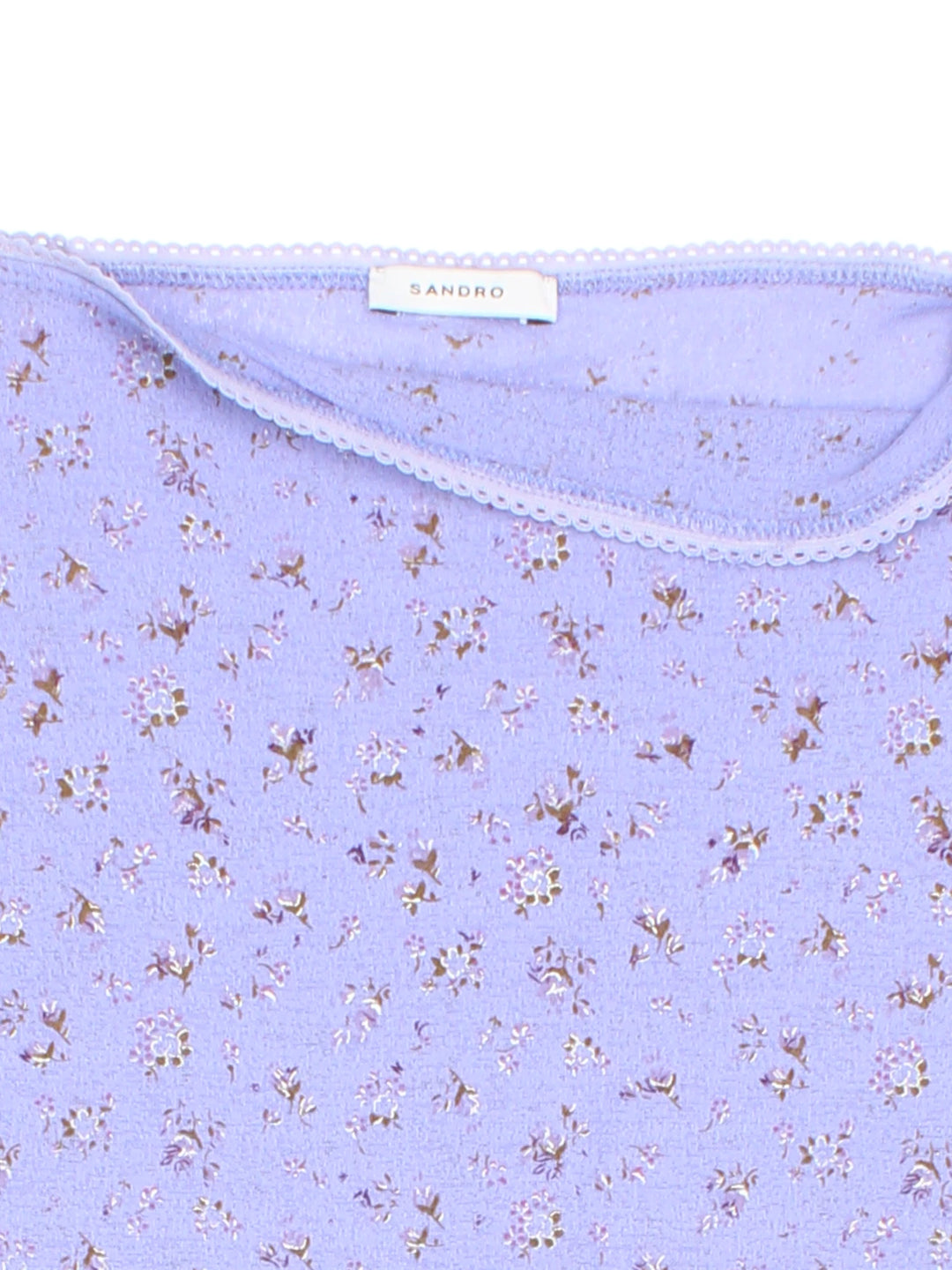 Y2K Sheer Floral Midi Skirt (Size M)