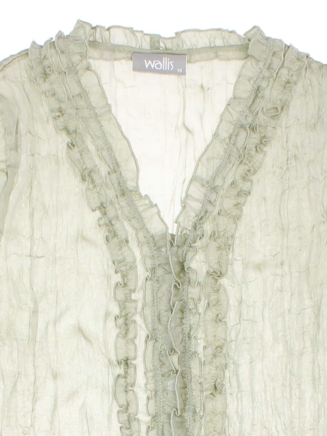 Y2K Sheer Blouse (Size S)