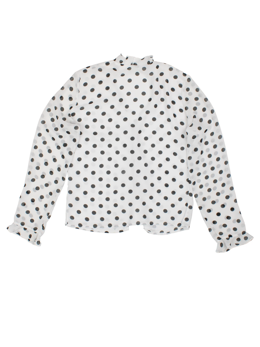 90's Polka Dot Blouse (Size M)