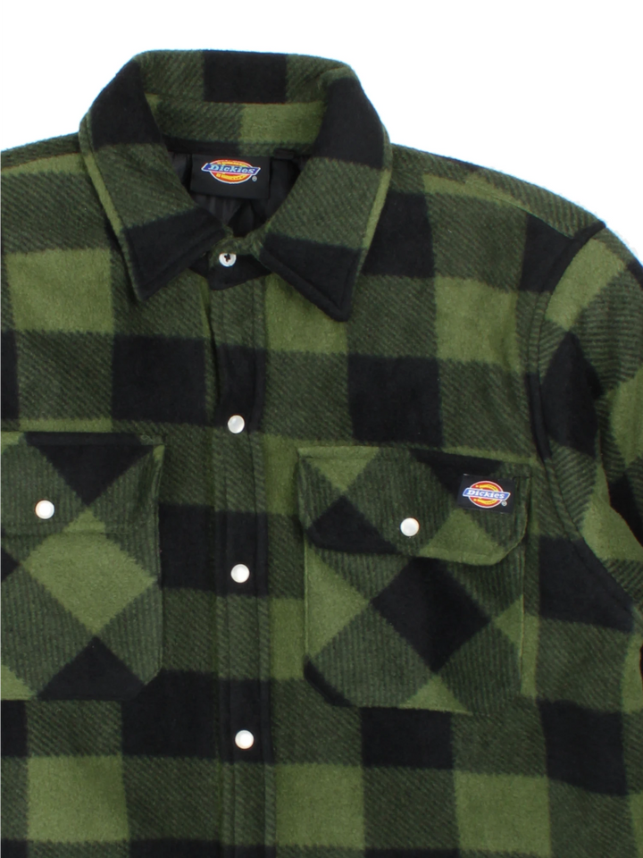 Dickies Checked Fleece Jacket (Size M)