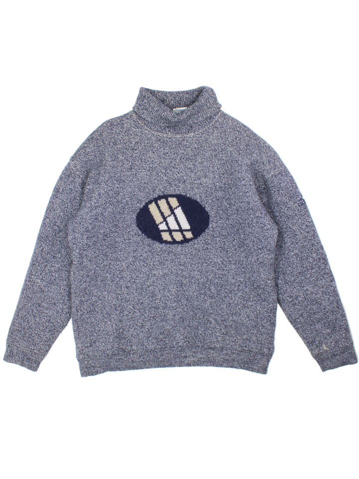90's Adidas Rollneck Jumper (Size L)