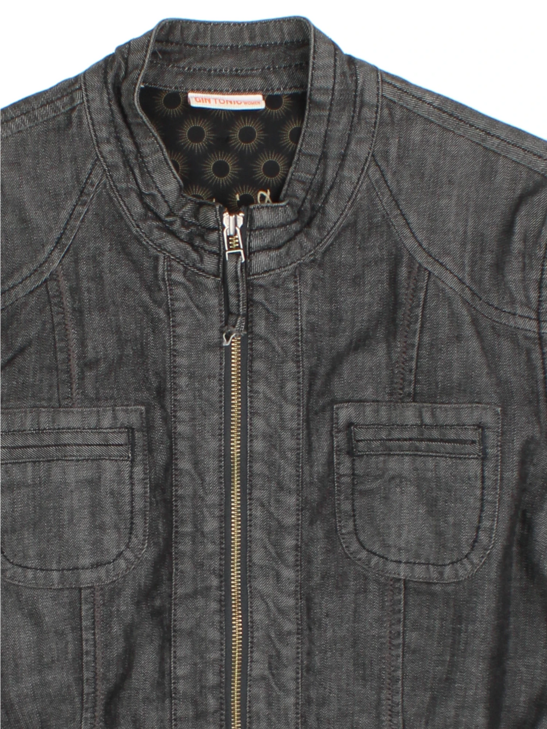 Y2K Denim Jacket (Size L)