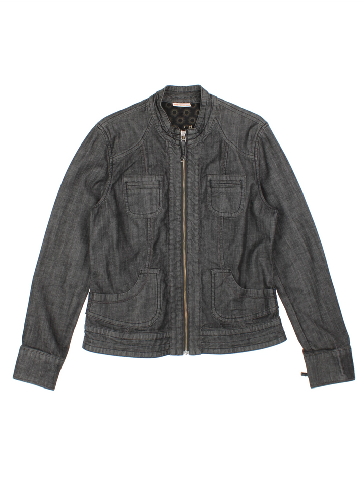 Y2K Denim Jacket (Size L)