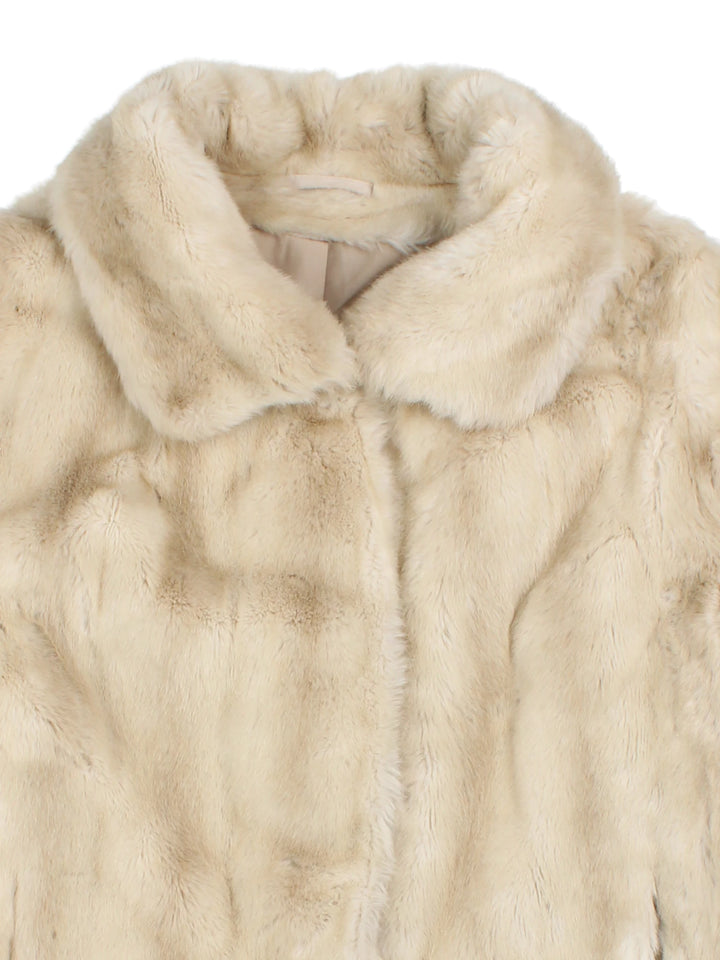 Vintage Faux Fur Jacket (Size M)