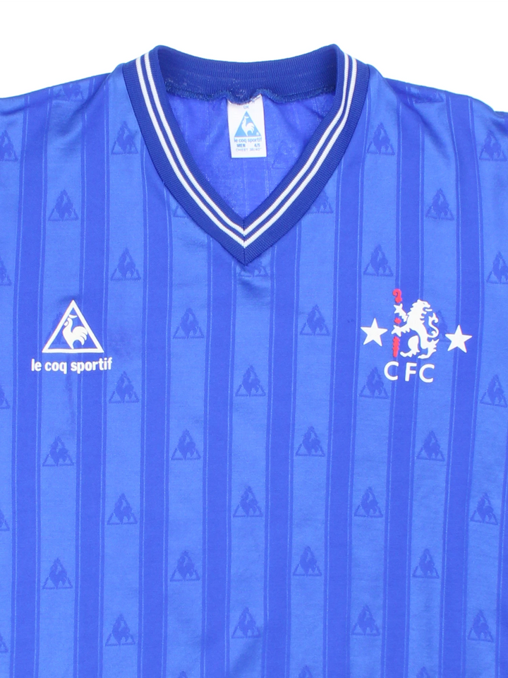 85-86 Le Coq Sportif Chelsea Home Shirt (Size XS)