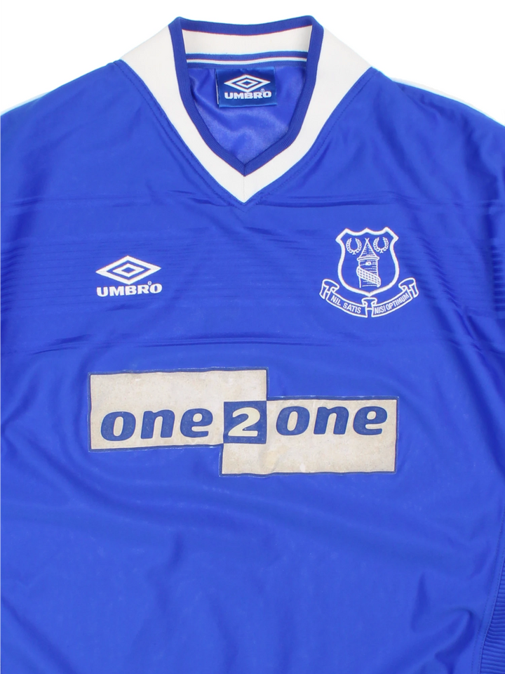 99-00 Umbro Everton F.C. Football Shirt (Size XL)