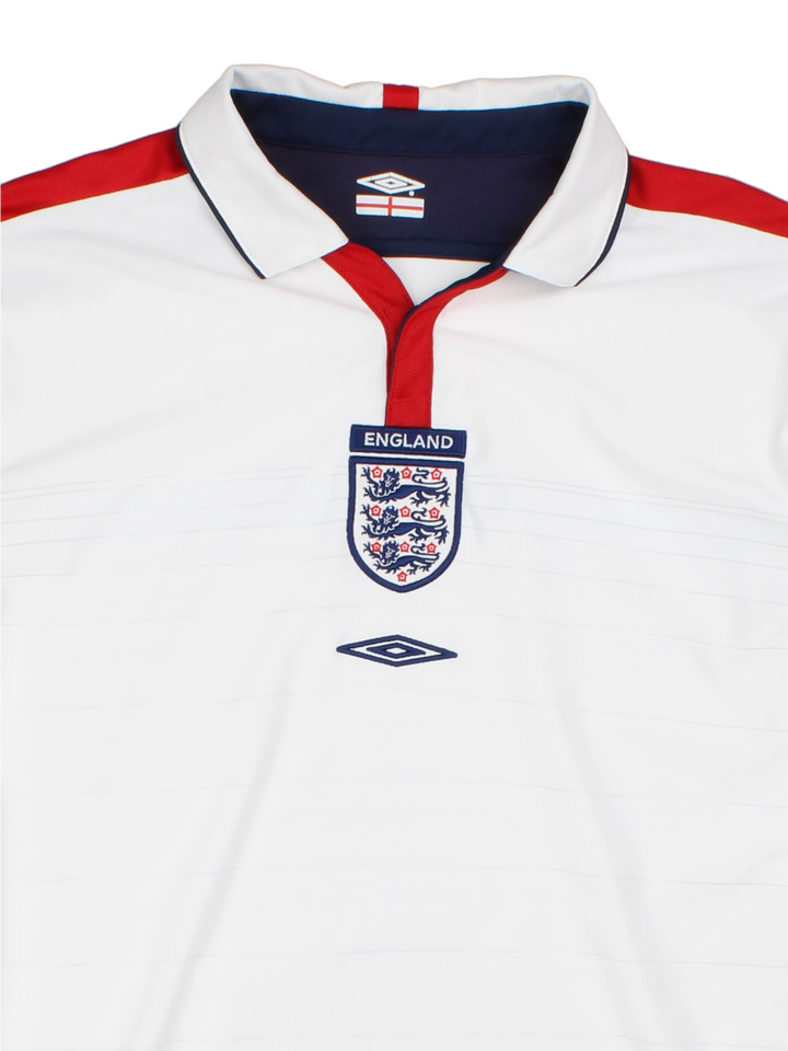 03-05 Umbro England Football Shirt (Size XS)