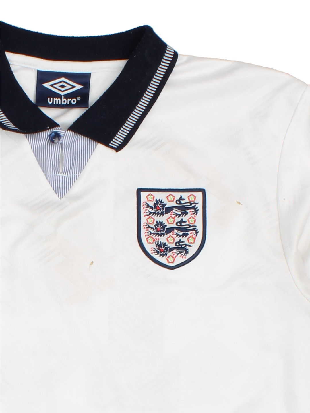 90-92 Umbro England World Cup Football Shirt (Size L)