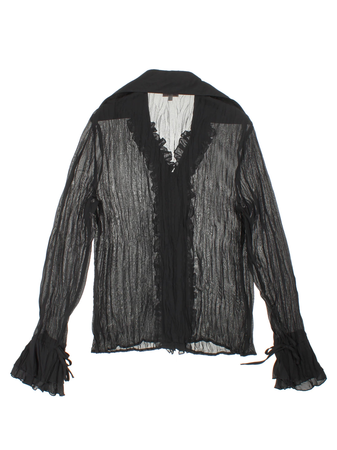 Y2K Sheer Blouse (Size M)