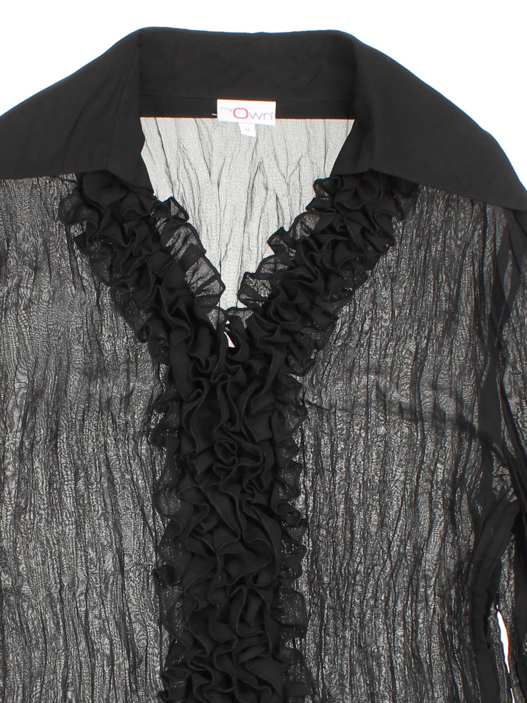 Y2K Sheer Blouse (Size M)