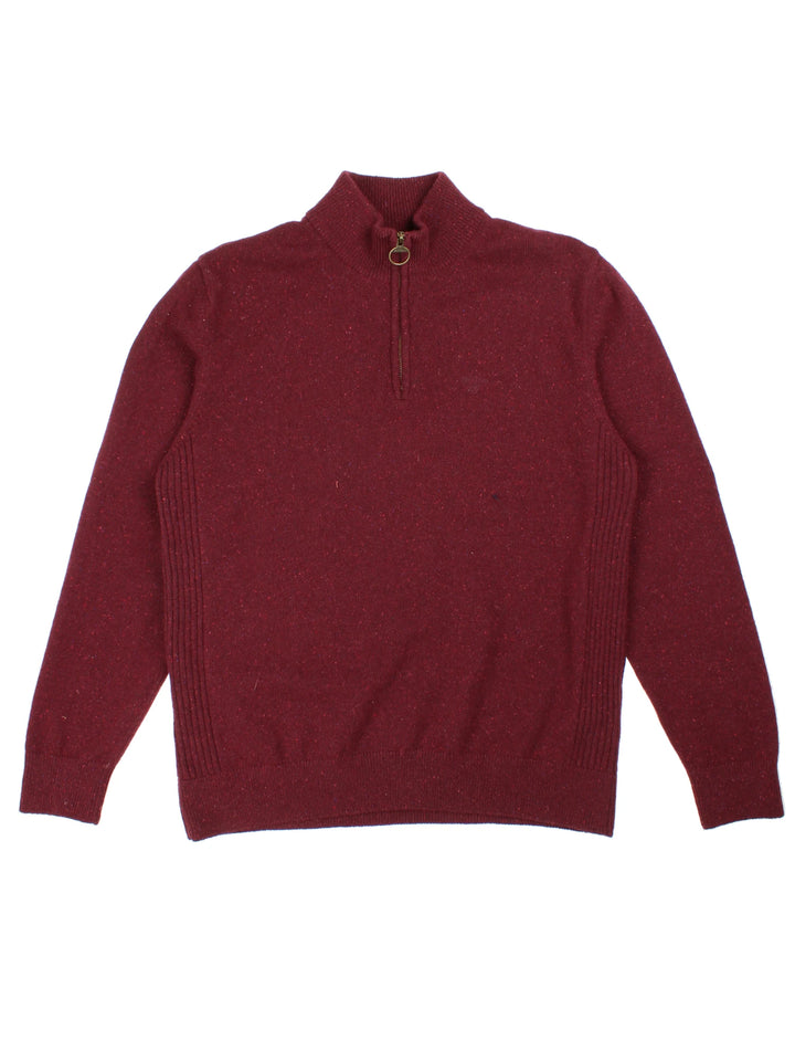 Barbour 1/4 Zip Jumper (Size L)