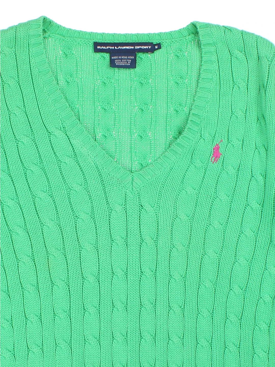 Ralph Lauren Cable Knit Jumper (Size S)