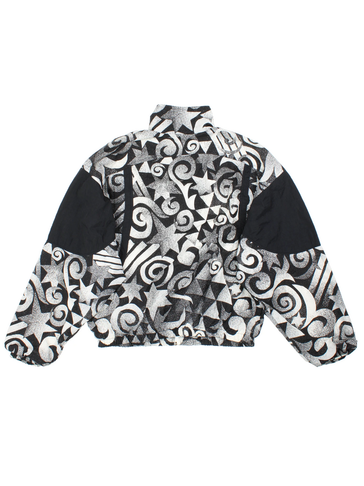 Nike Patterned Tracksuit Top (Size L)