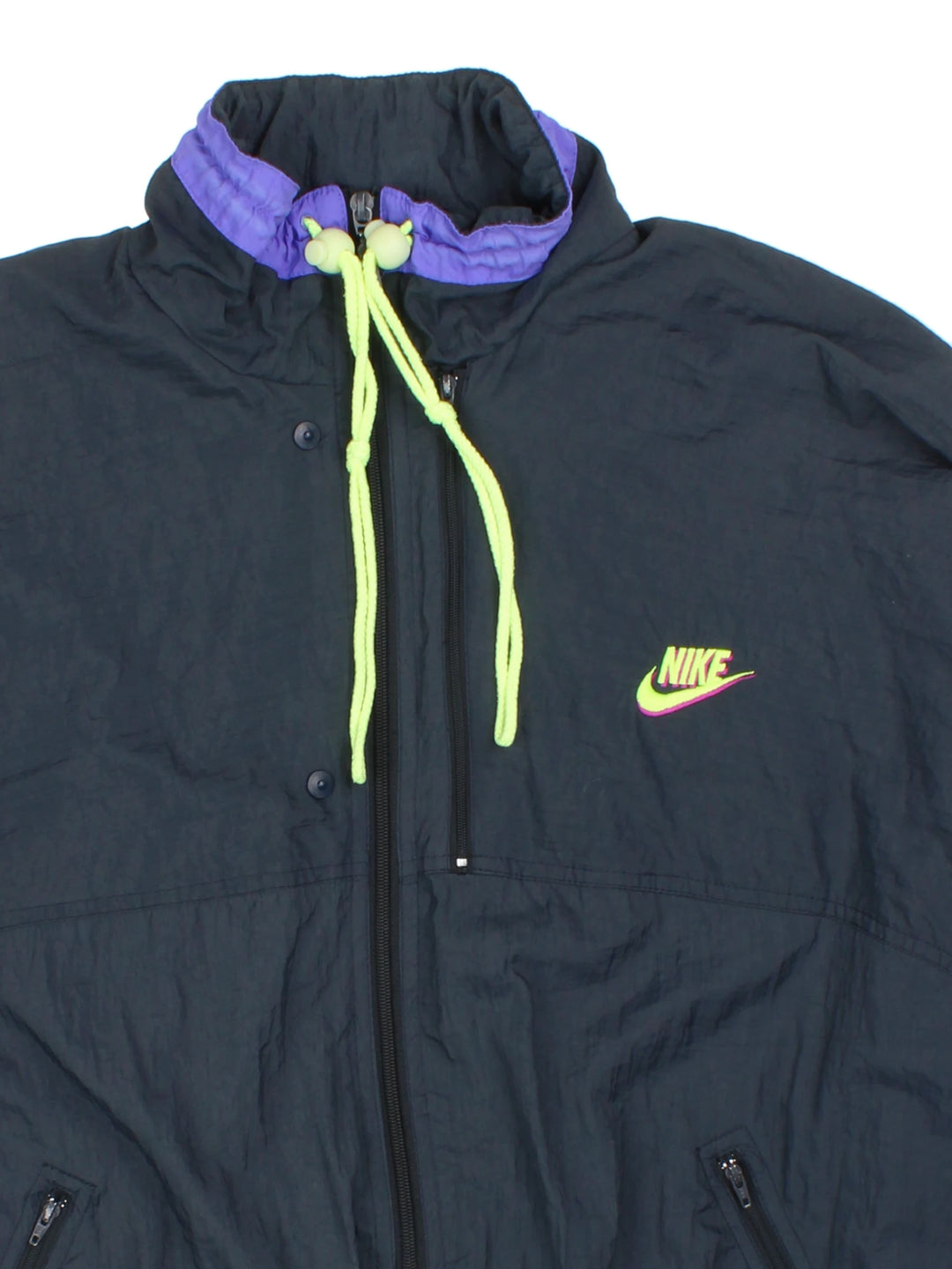 90's Nike Swoosh Tracksuit Top (Size XXL)