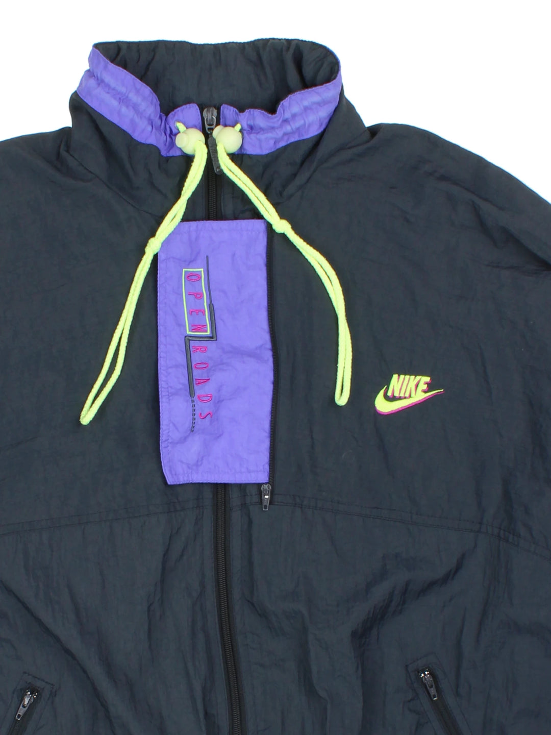 90's Nike Swoosh Tracksuit Top (Size XXL)