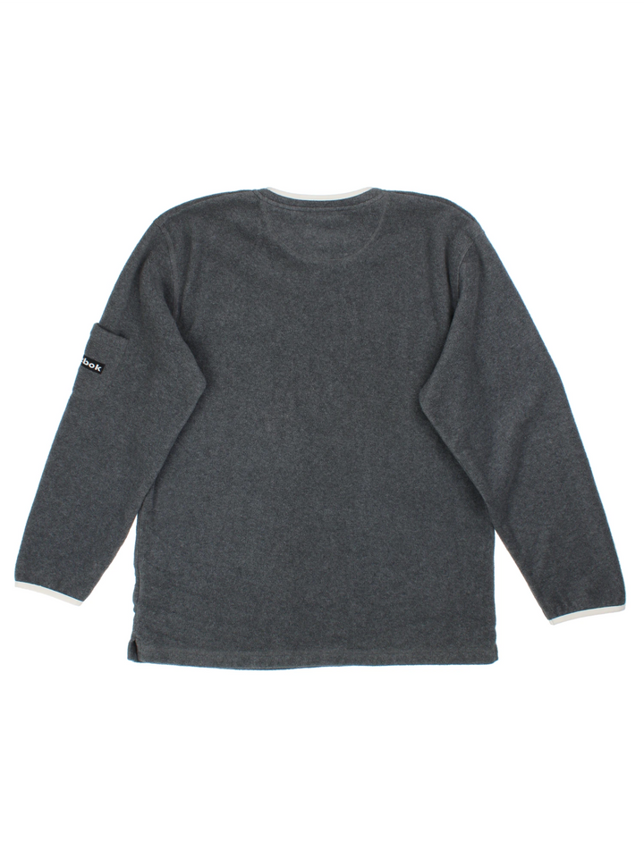 90's Fleece Reebok Pullover (Size L)