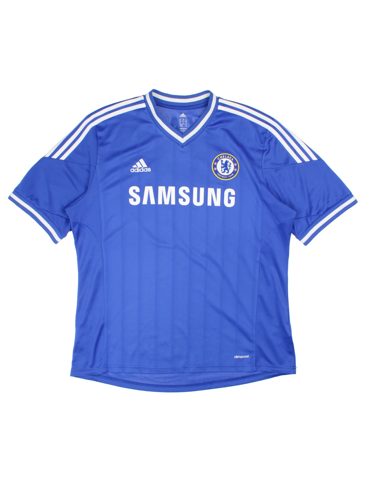 13-14 Adidas Chelsea F.C. Home Football Shirt (Size XL)