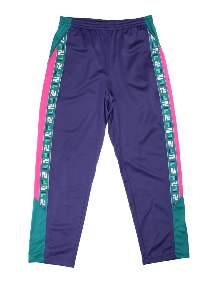 90's Fila Tracksuit Bottoms  (Size L)