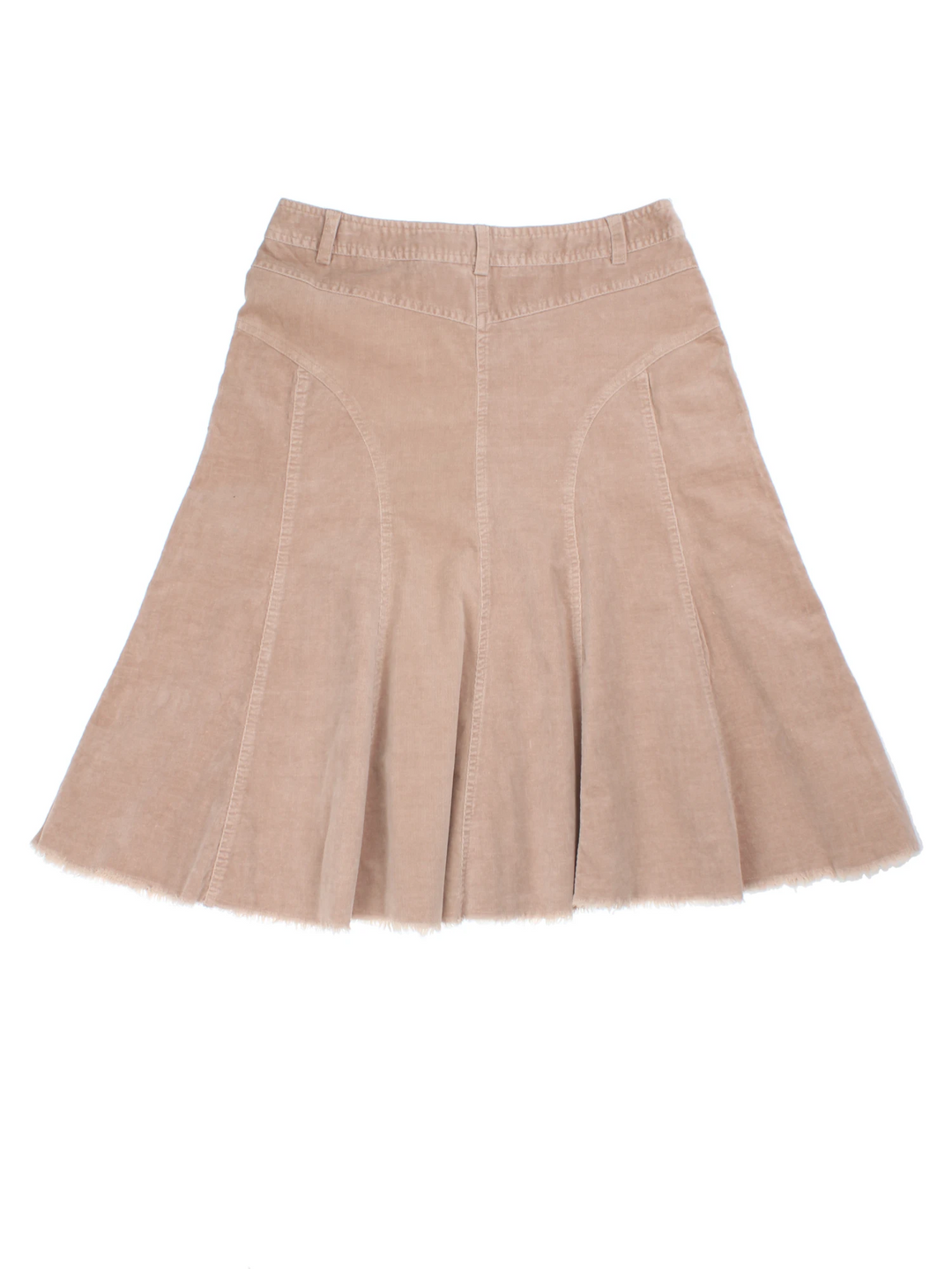 Y2K Cord Midi Skirt (Size M)
