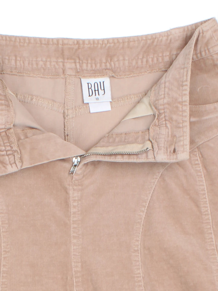 Y2K Cord Midi Skirt (Size M)