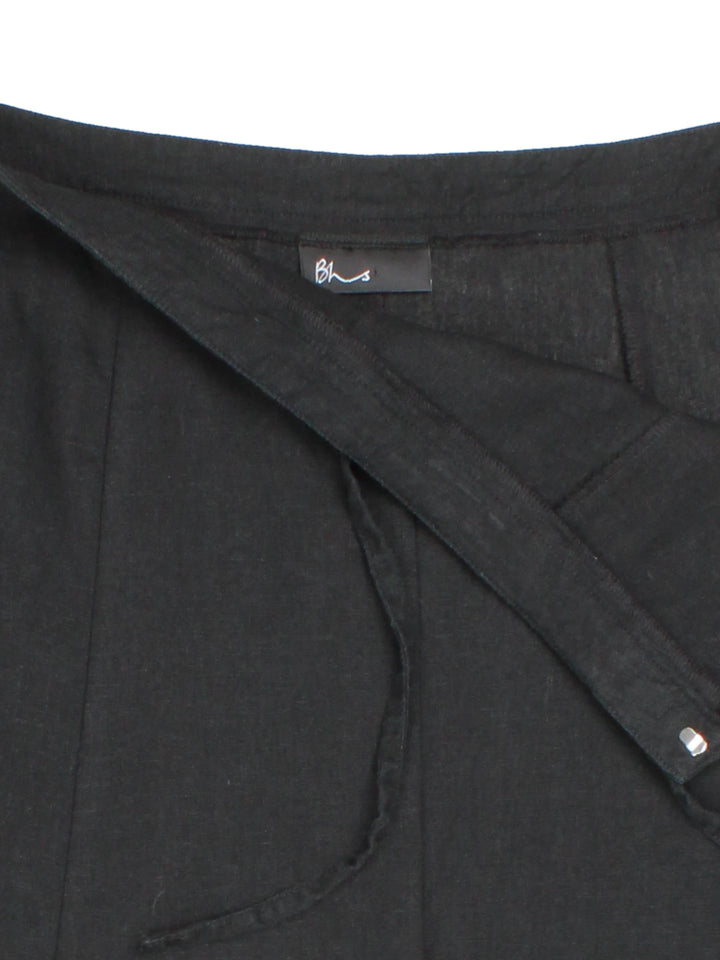 Y2K Cut Out Embellished Midi Skirt (Size XL)