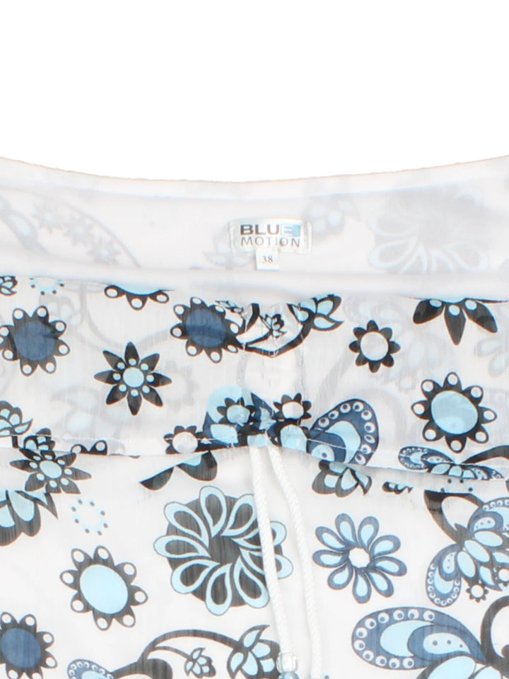 Y2K Paisley Mini Dress (Size XXS)