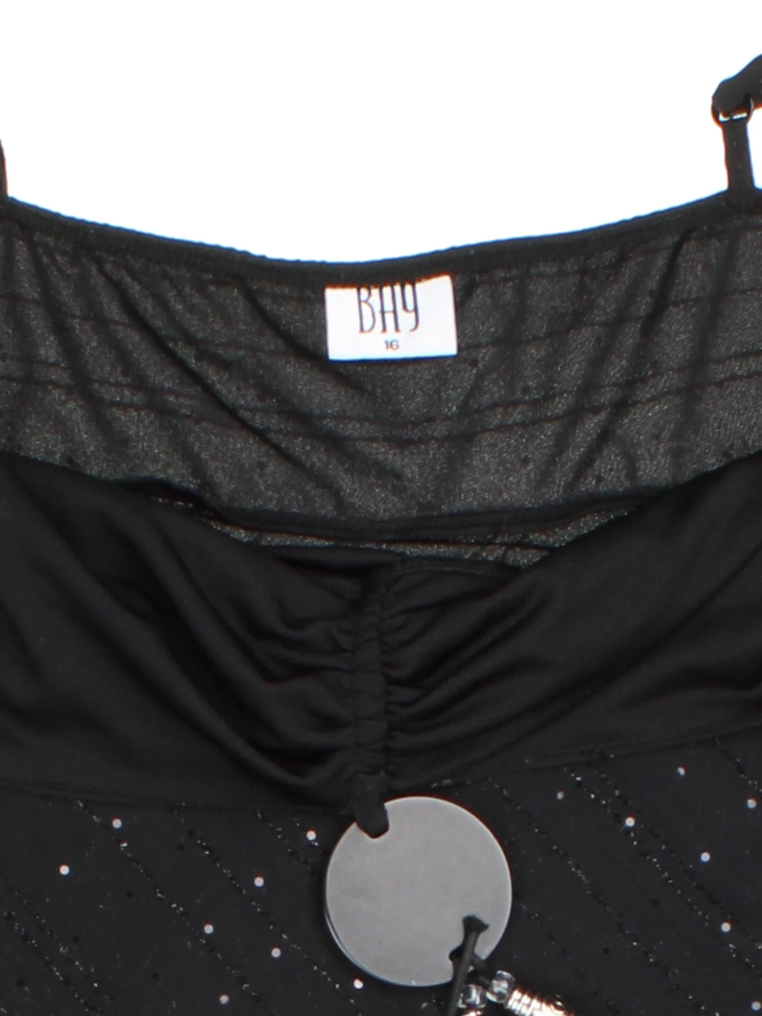 Y2K Necklace Detail Midi Dress (Size S)