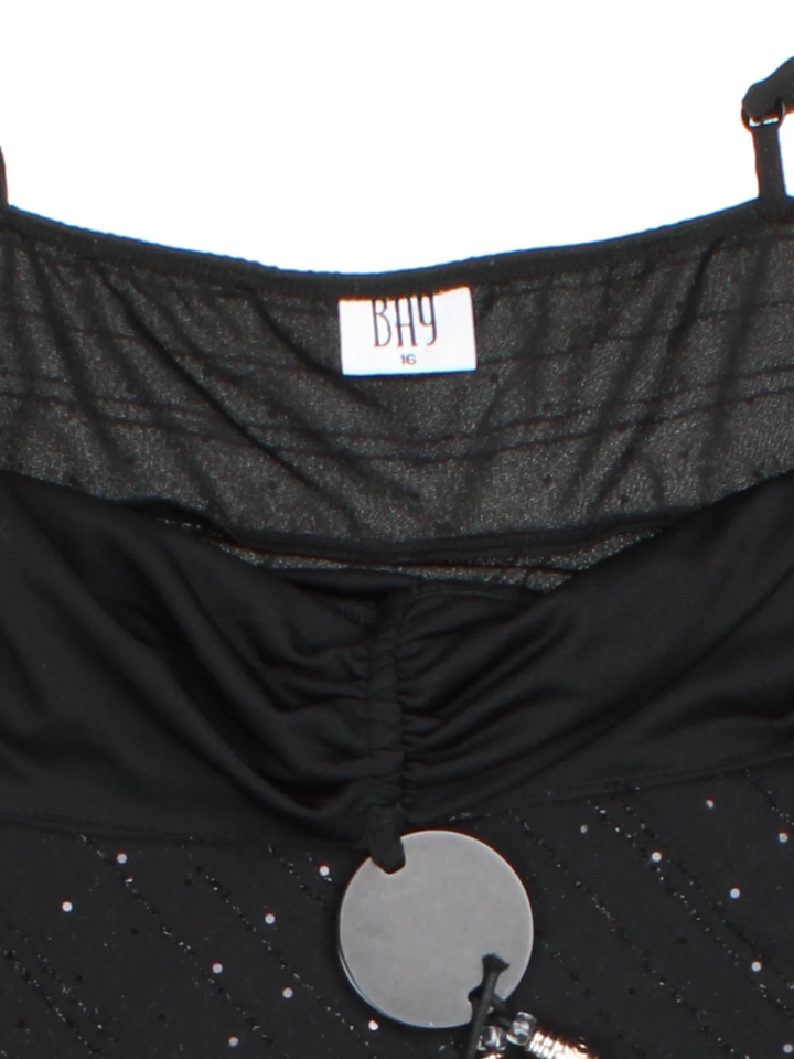 Y2K Necklace Detail Midi Dress (Size S)