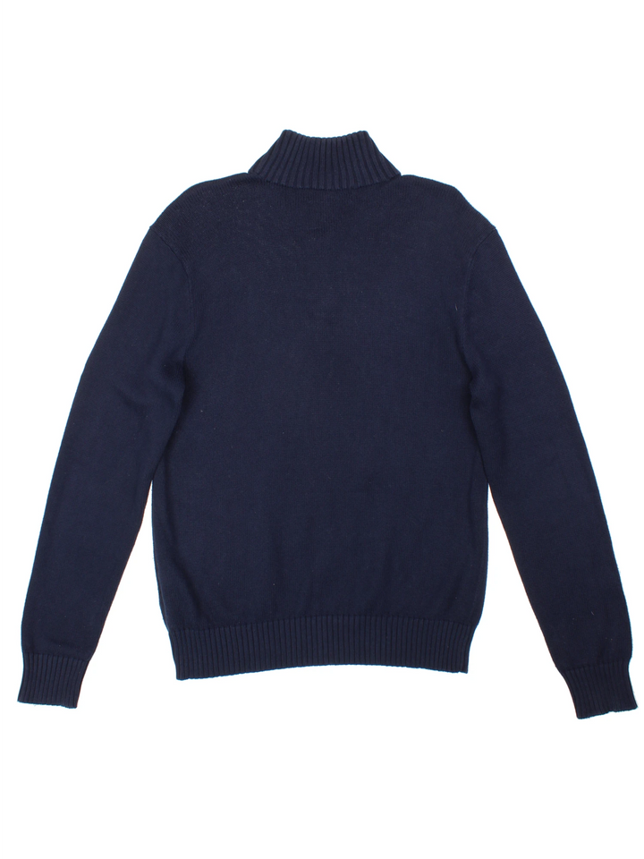 Ralph Lauren Half-Button Jumper (Size L)
