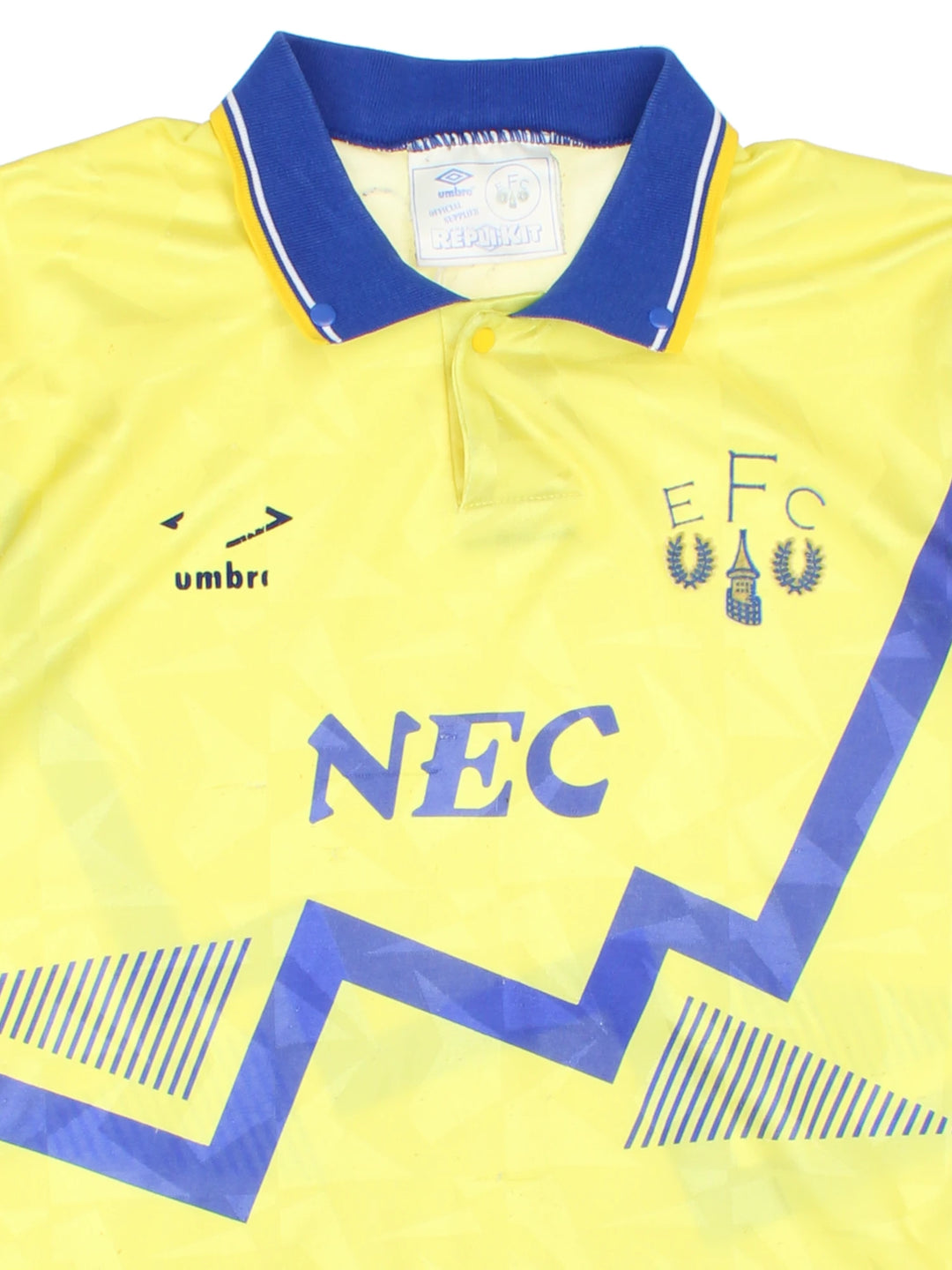 90-92 Umbro Everton Away Football Shirt (Size M)