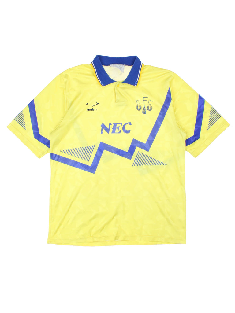 90-92 Umbro Everton Away Football Shirt (Size M) – VintageFolk