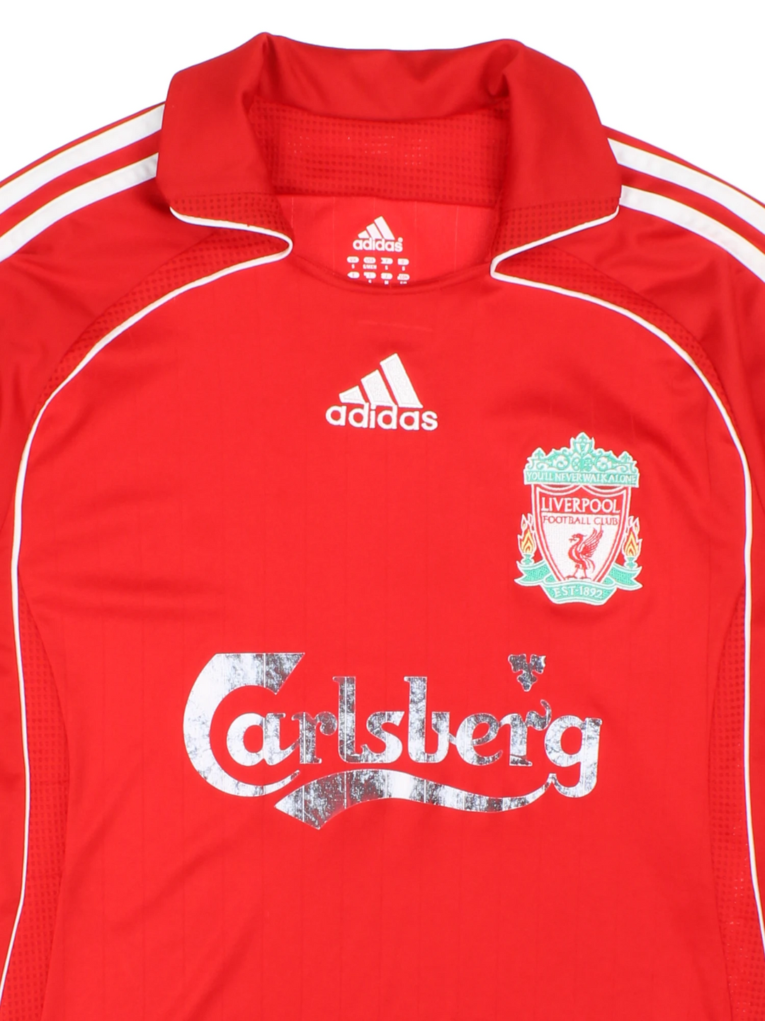 06-08 Adidas Liverpool F.C. Home Football Shirt (Size XS)