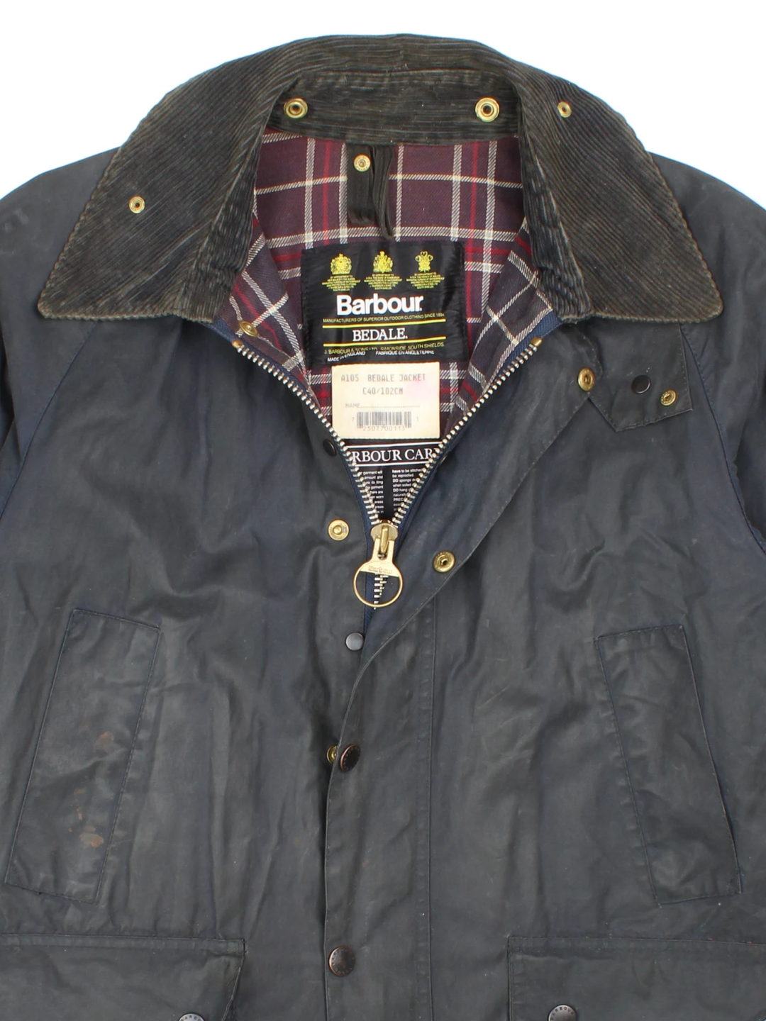 Barbour Bedale Wax Jacket (Size L)