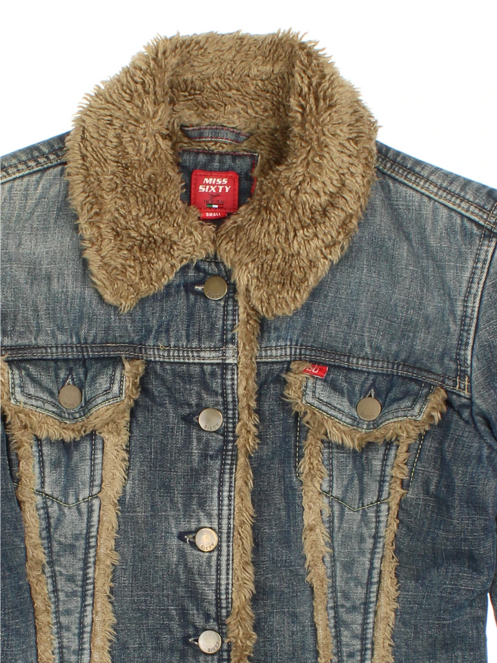 Y2K Miss Sixty Denim Jacket (Size XS)