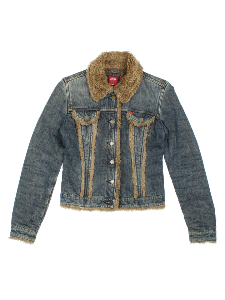 Y2K Miss Sixty Denim Jacket (Size XS)
