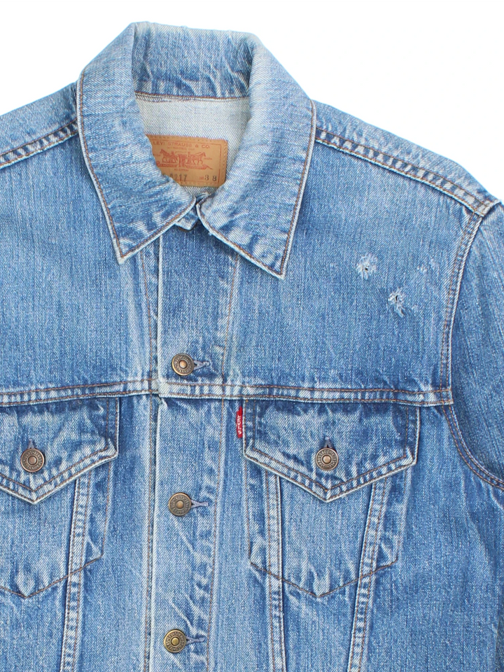 70's Levi's Strauss Type 3 Denim Jacket (Size S)