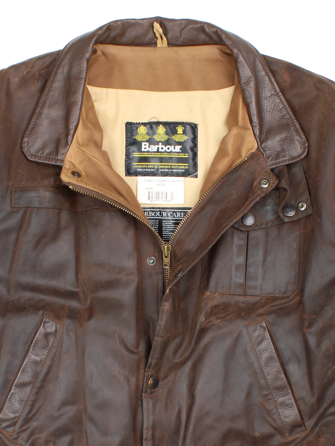 Barbour Bushman Wax Jacket (Size XL)