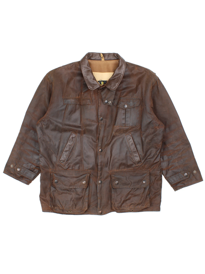 Barbour Bushman Wax Jacket (Size XL)