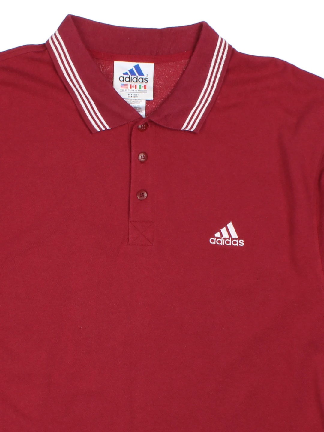 90's Adidas Polo Shirt (Size L)