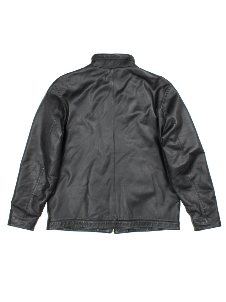 90's Rockport Leather Jacket (Size XL)