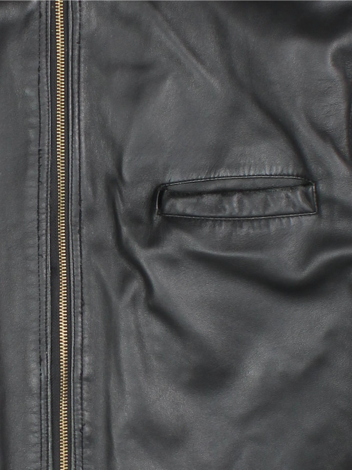 90's Rockport Leather Jacket (Size XL)