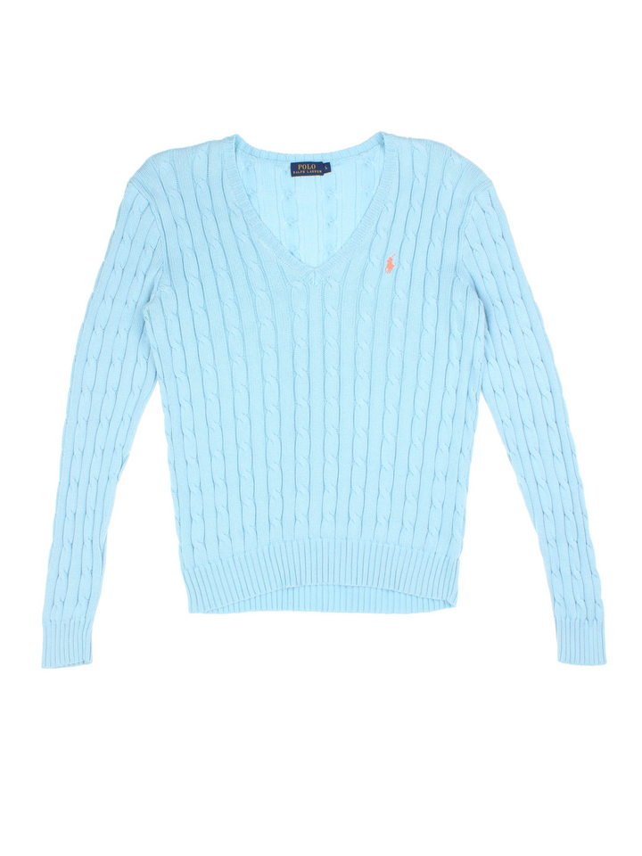 Ralph Lauren Cable Knit Jumper (Size M)